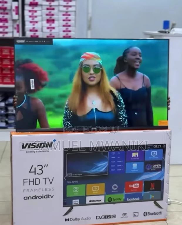Vision Plus 43′′ Frameless Smart Android Full Hd Led Tv 2024 - thumbnail 5