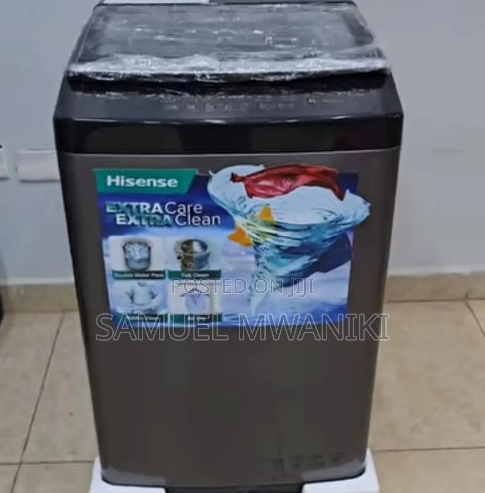 Hisense 9kg Top Load Automatic Washing Machine Wtja802t