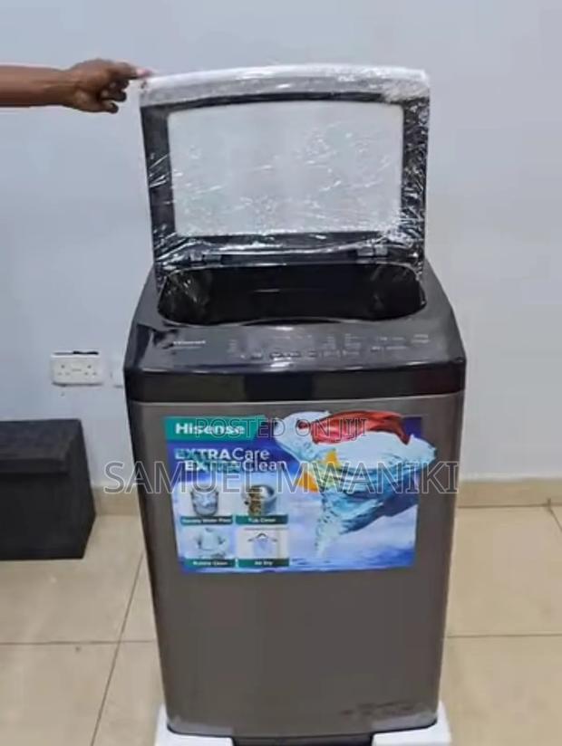 Hisense 9kg Top Load Automatic Washing Machine Wtja802t - thumbnail 4