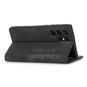 Flip Cover Samsung Galaxy S24 Ultra 5G Suede Effect