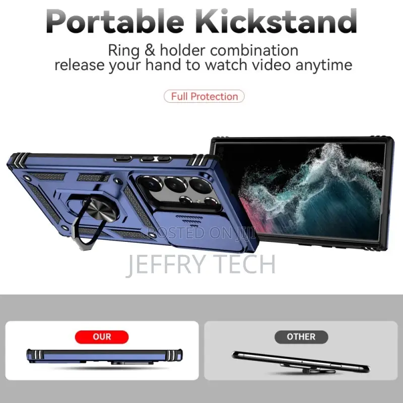 Samsung Galaxy S23 5G Ultra Camera Cover and Stand