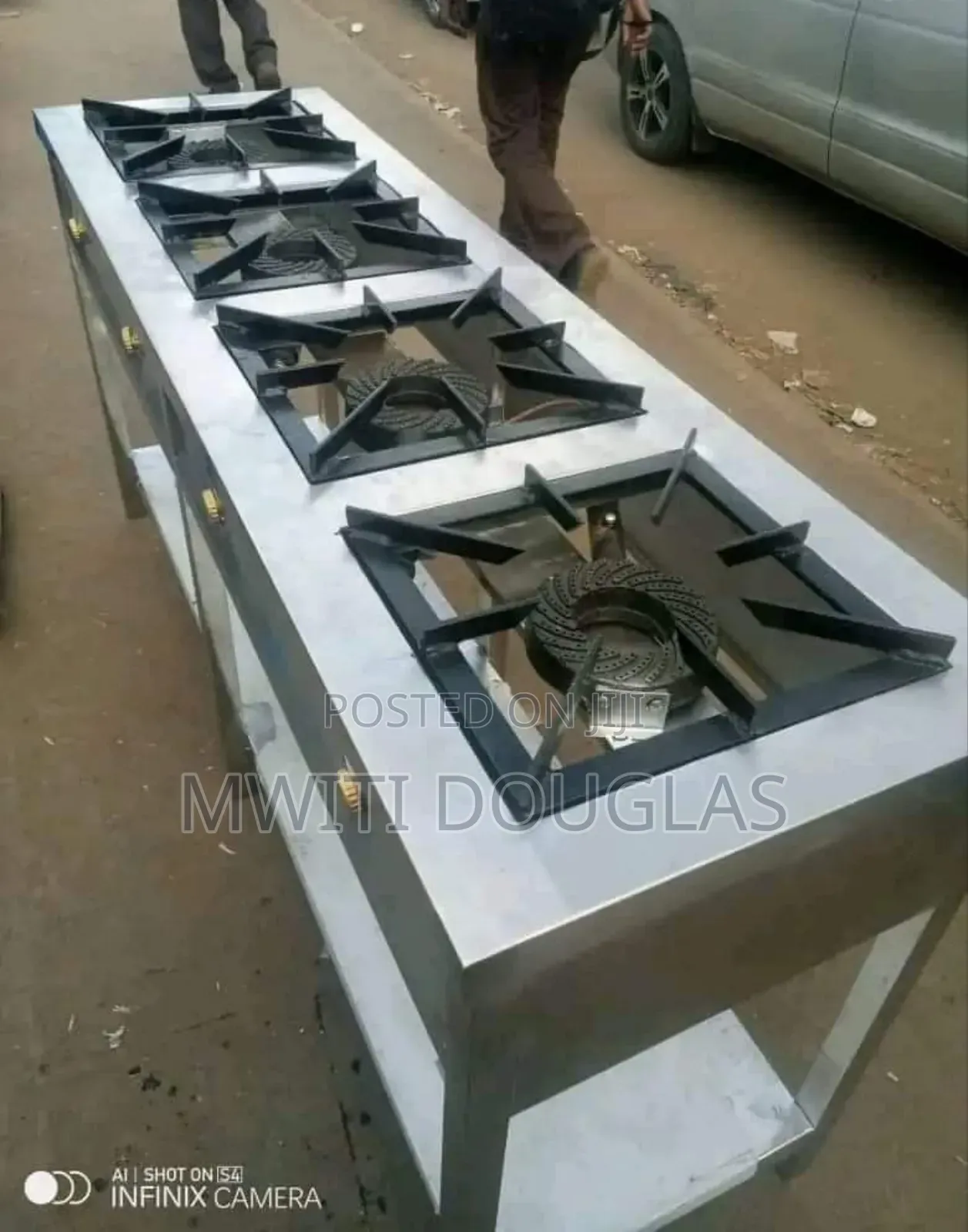 Top Rated Kitchen Four Burner Gas Cooker Stainless