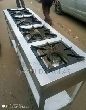 Top Rated Kitchen Four Burner Gas Cooker Stainless