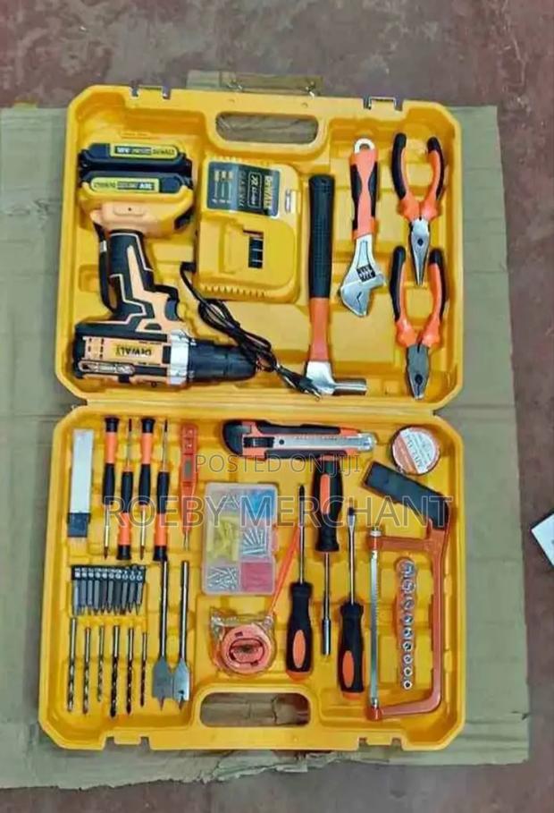 The Dewalt Rechargeable Drill Set/Cordless Drill Set - main view