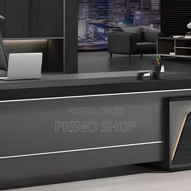 VIP Executive L-Shaped Office Desk With Drawers - thumbnail 5