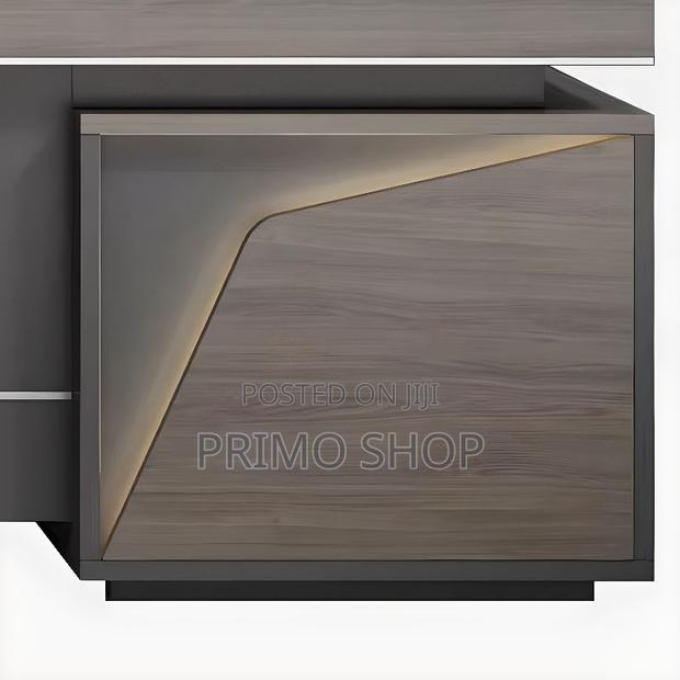 VIP Executive L-Shaped Office Desk With Drawers - thumbnail 6