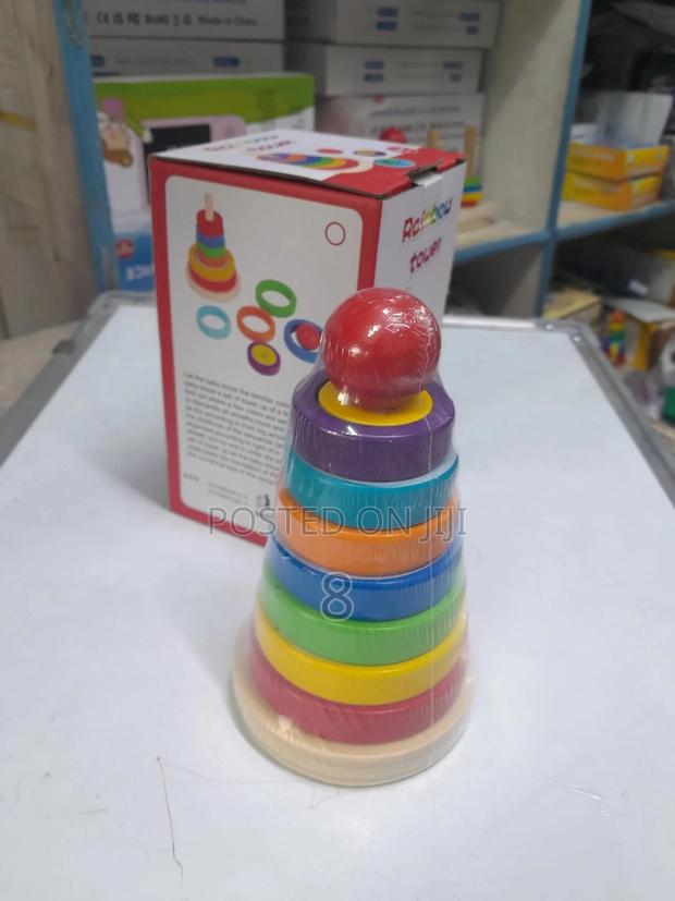 Rainbow Tower Game - Build, Stack Play!