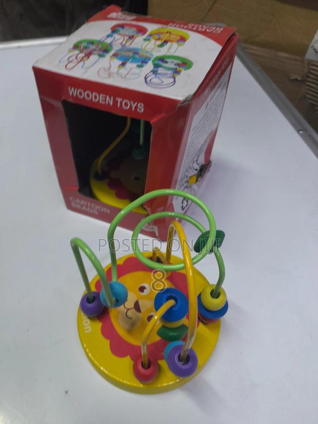 Interactive Animal Bead Game - Educational Play for Young Le - main view