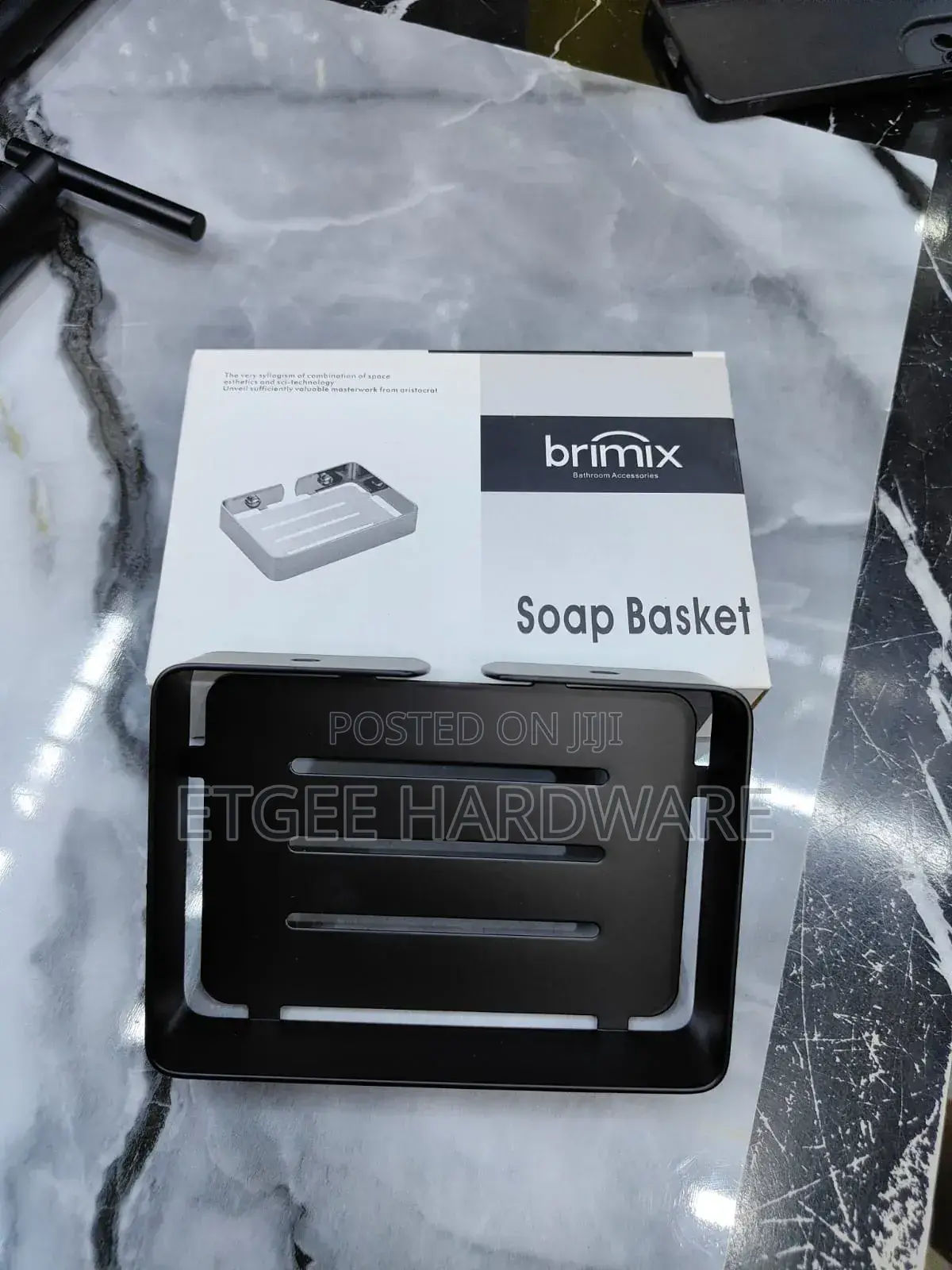 Classy Black Brimix Soap Holder