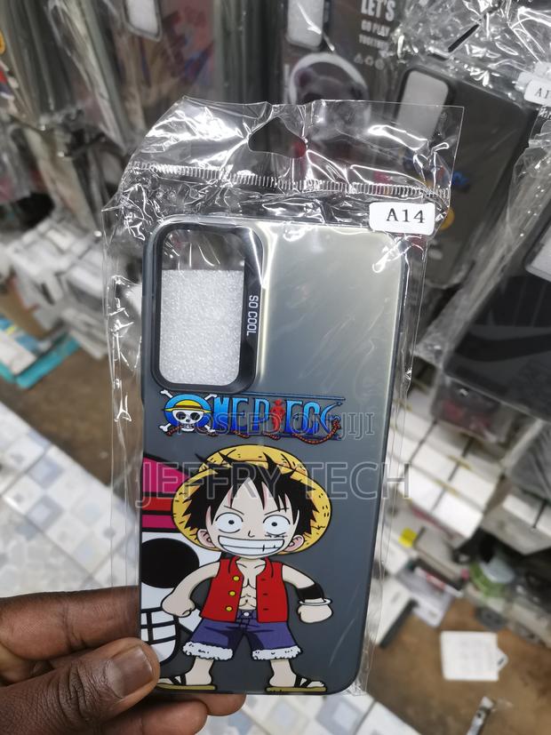 TPU Matte Cover Phone Case for Samsung Galaxy A14 Straw Hats