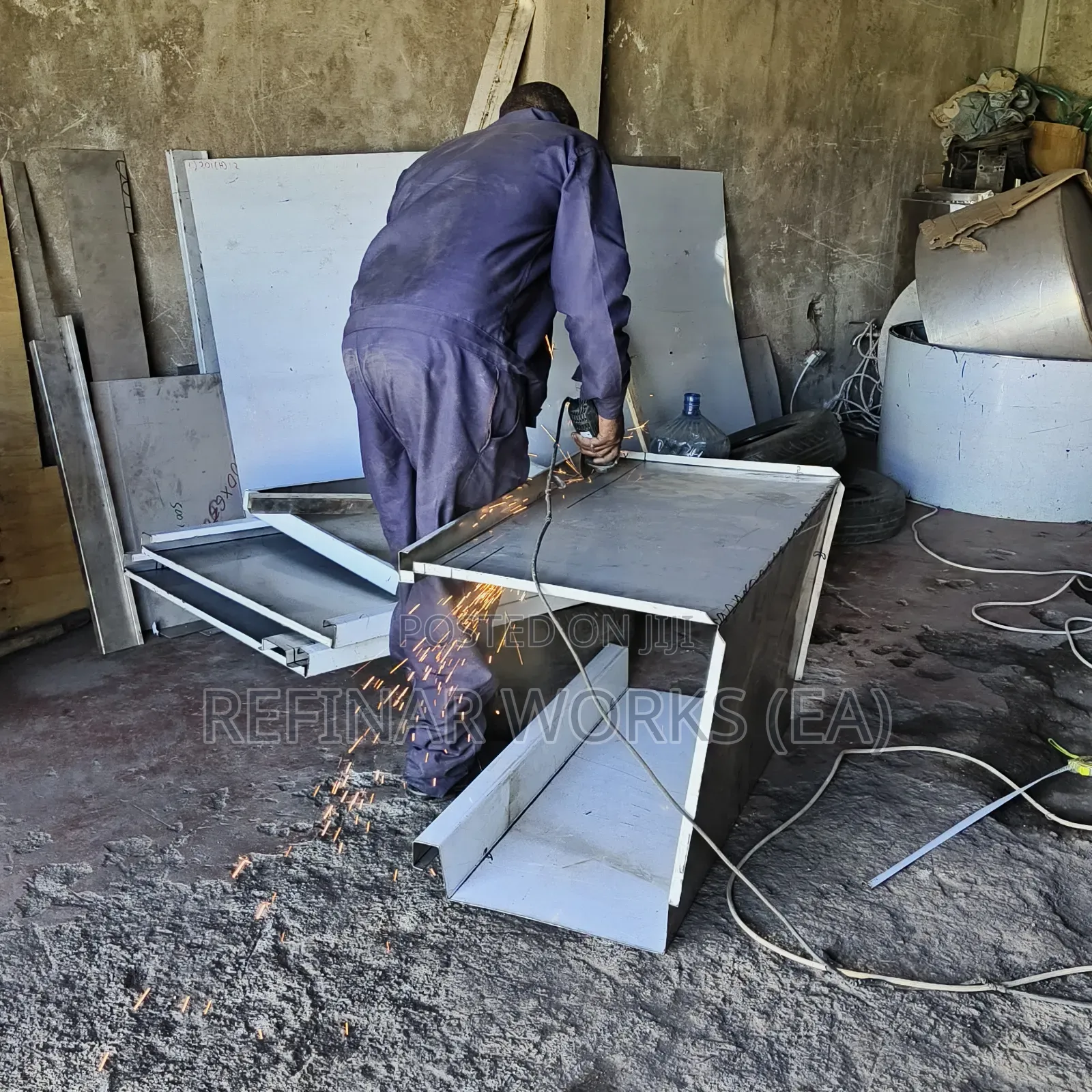 Stainless Steel Tables Items - Fabrications Installation