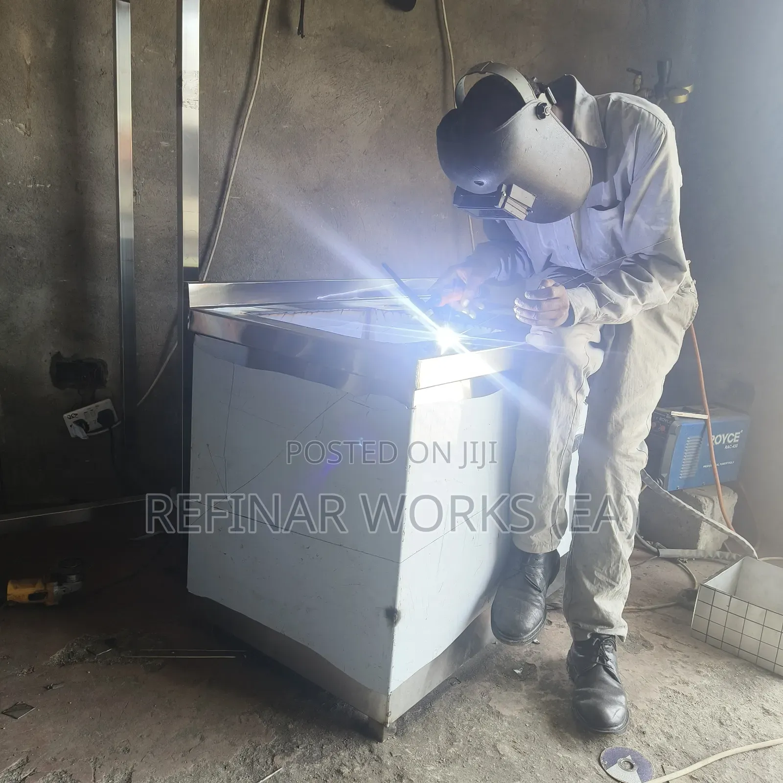 Stainless Steel Tables Items - Fabrications Installation