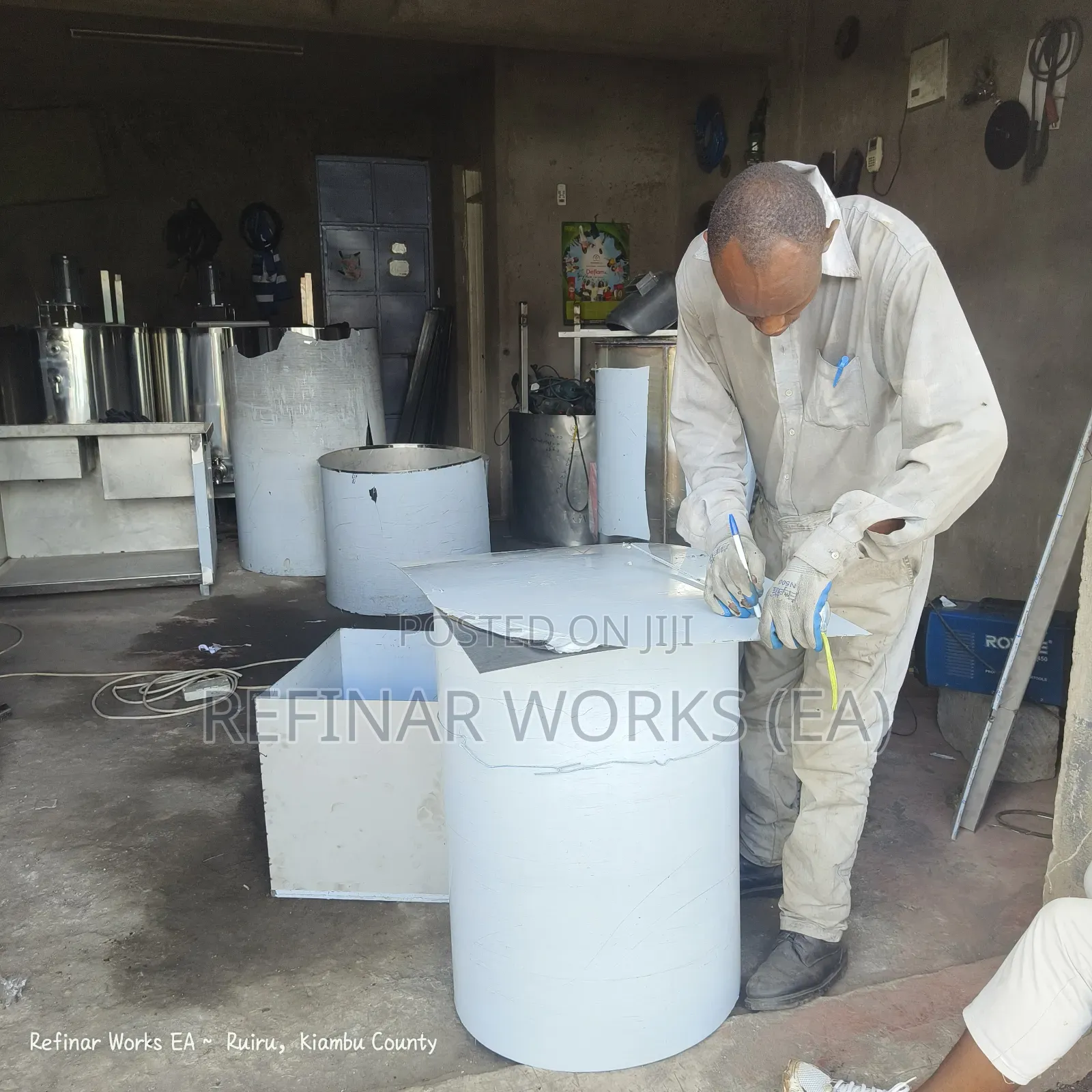 Stainless Steel Tables Items - Fabrications Installation