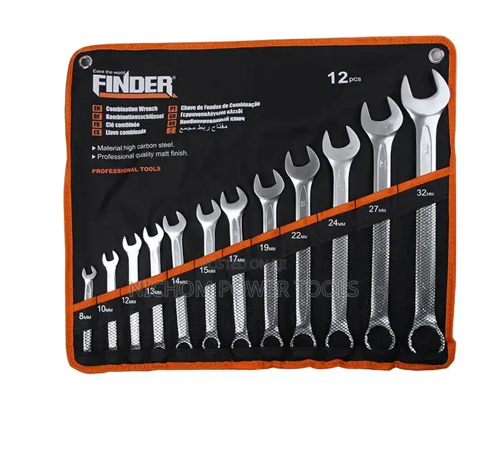 Finder 192115 12PCS Combination Spanner Set