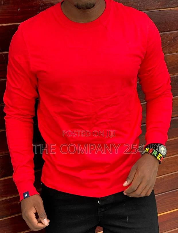 Longsleeved T Shirts Quality Unisex Sweatshirts Size M-3xl - thumbnail 3