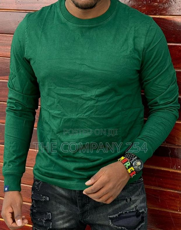 Longsleeved T Shirts Quality Unisex Sweatshirts Size M-3xl - thumbnail 10