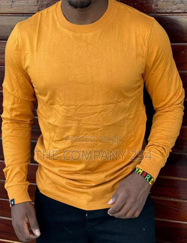 Longsleeved T Shirts Quality Unisex Sweatshirts Size M-3xl - thumbnail 12