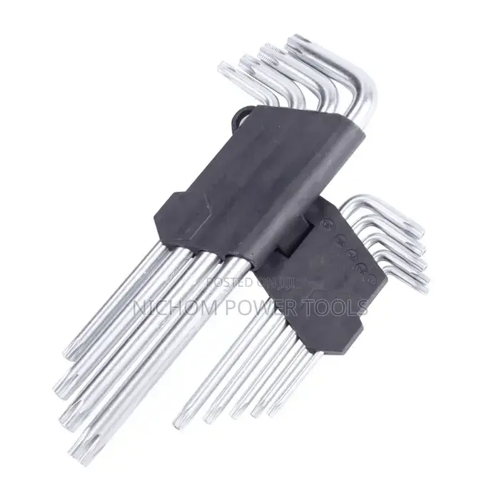 Finder 193121 9PCS Torx Key Set Long