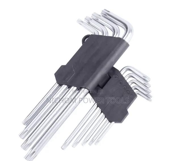 Finder 193124 9PCS Hex Key Long