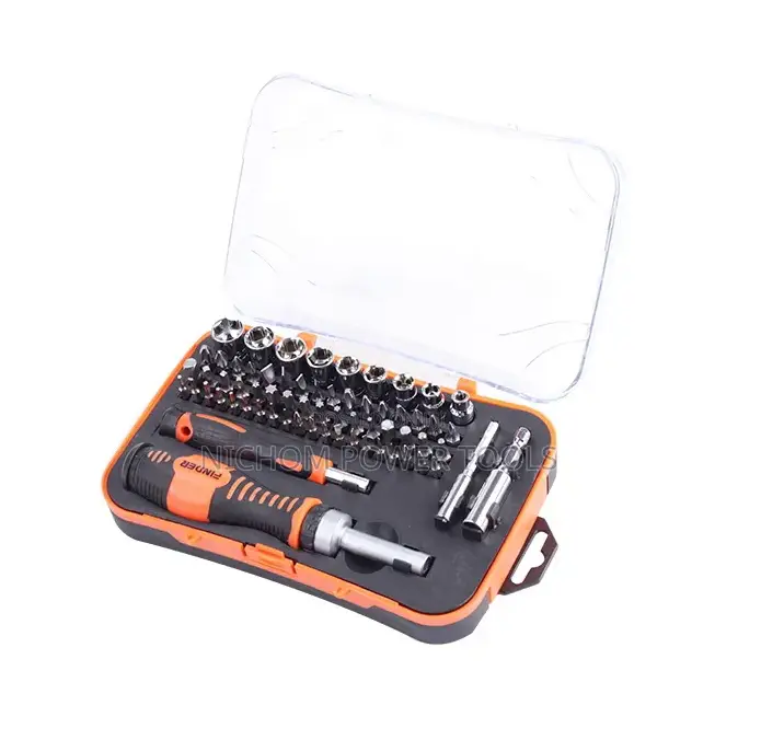 Finder 193219 65PCS Ratchet Screwdriver and Bits Set