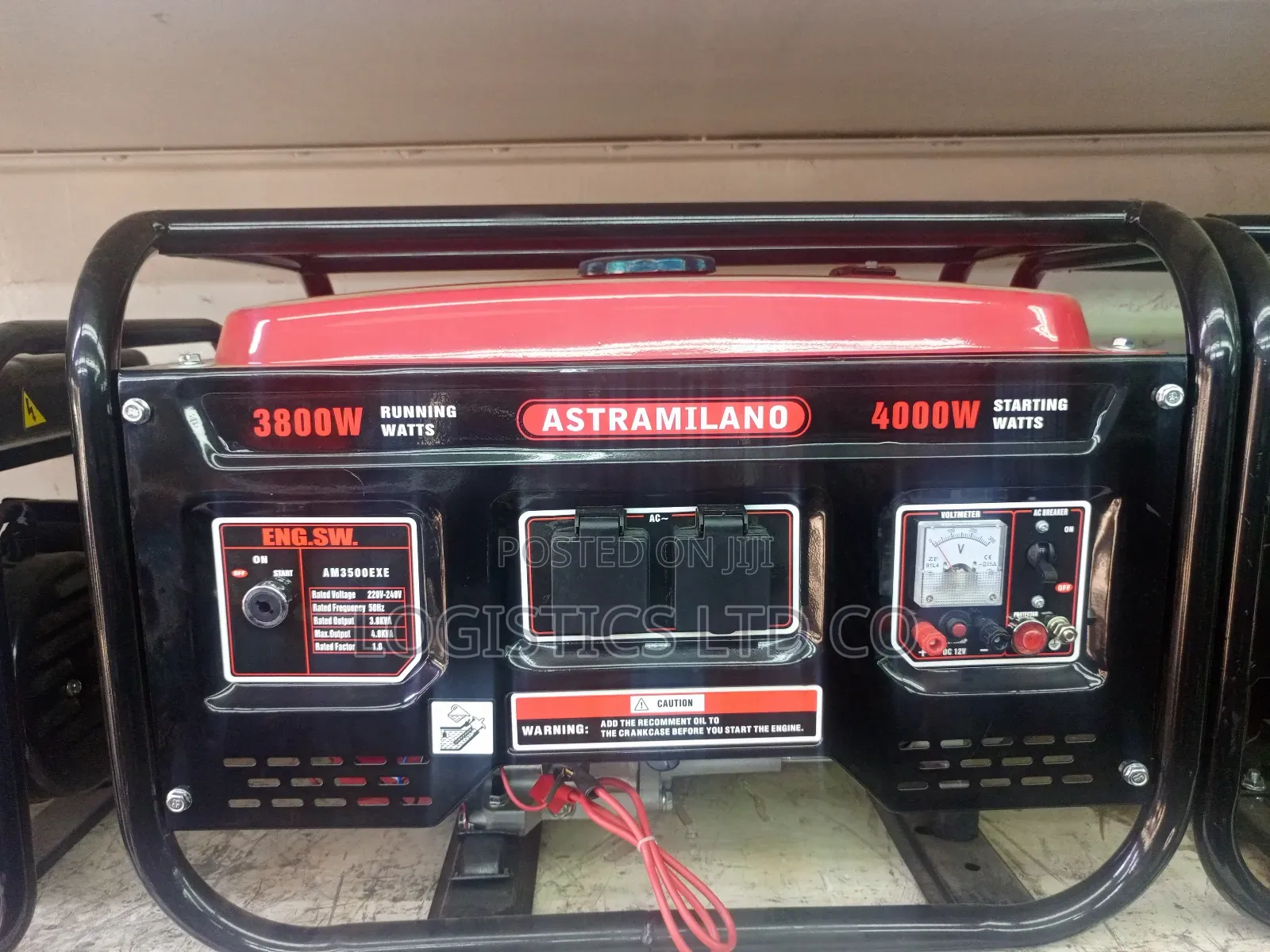 Astramilano 4KVA 4000watts Key Start Petrol Generator