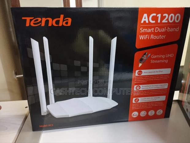 Tenda Ac5 Is a Dual-Band Wifi Router