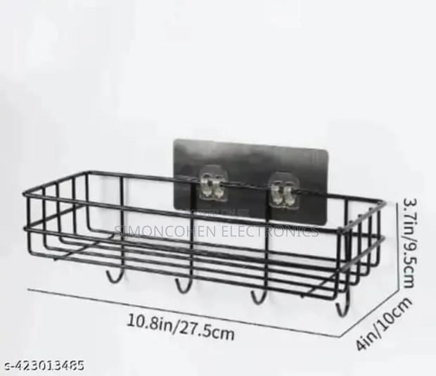 Rectangular Metallic Bathroom Organiser - thumbnail 2