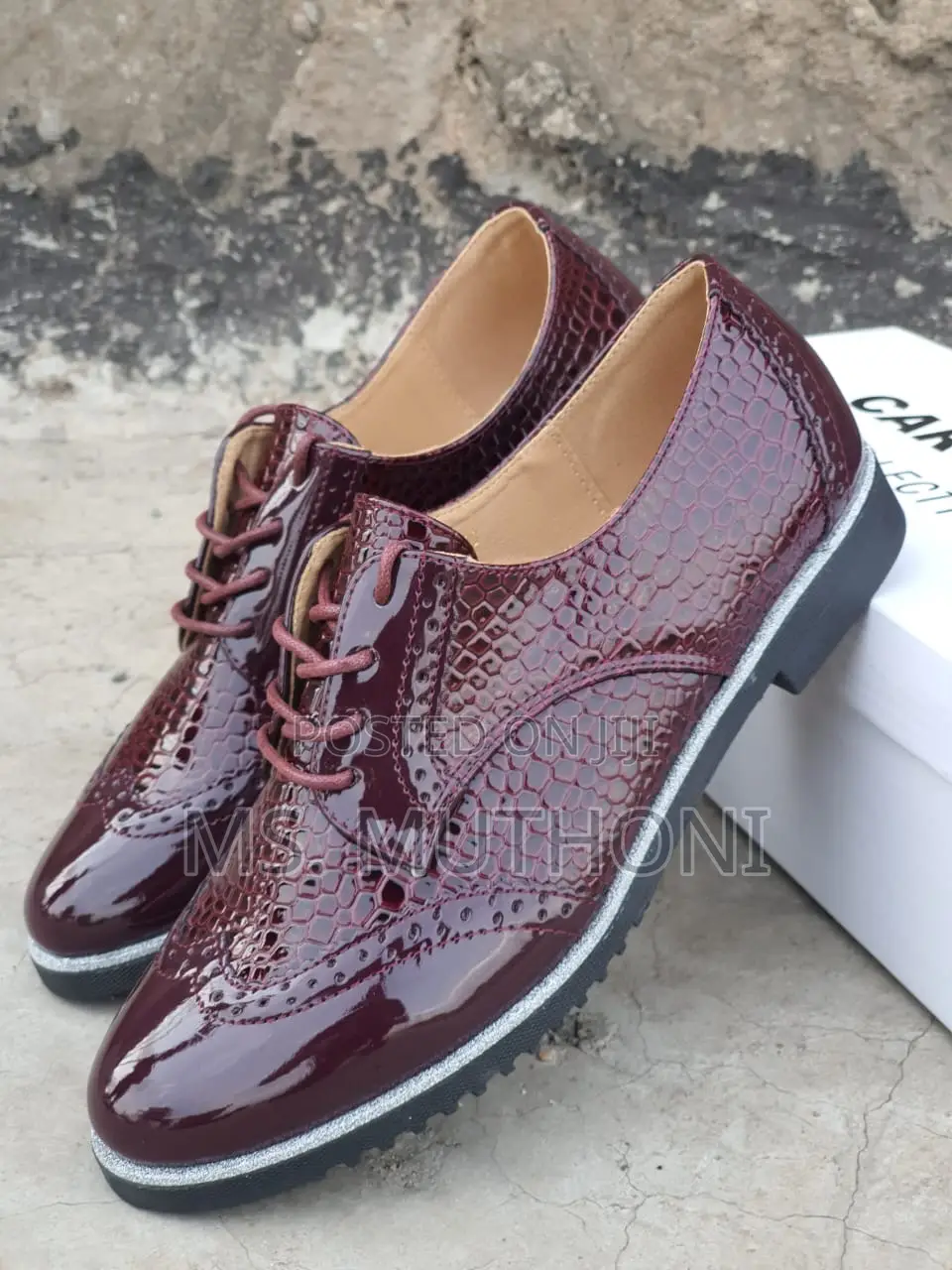 Elegant Ladies Carvelar Brogues:#37-42