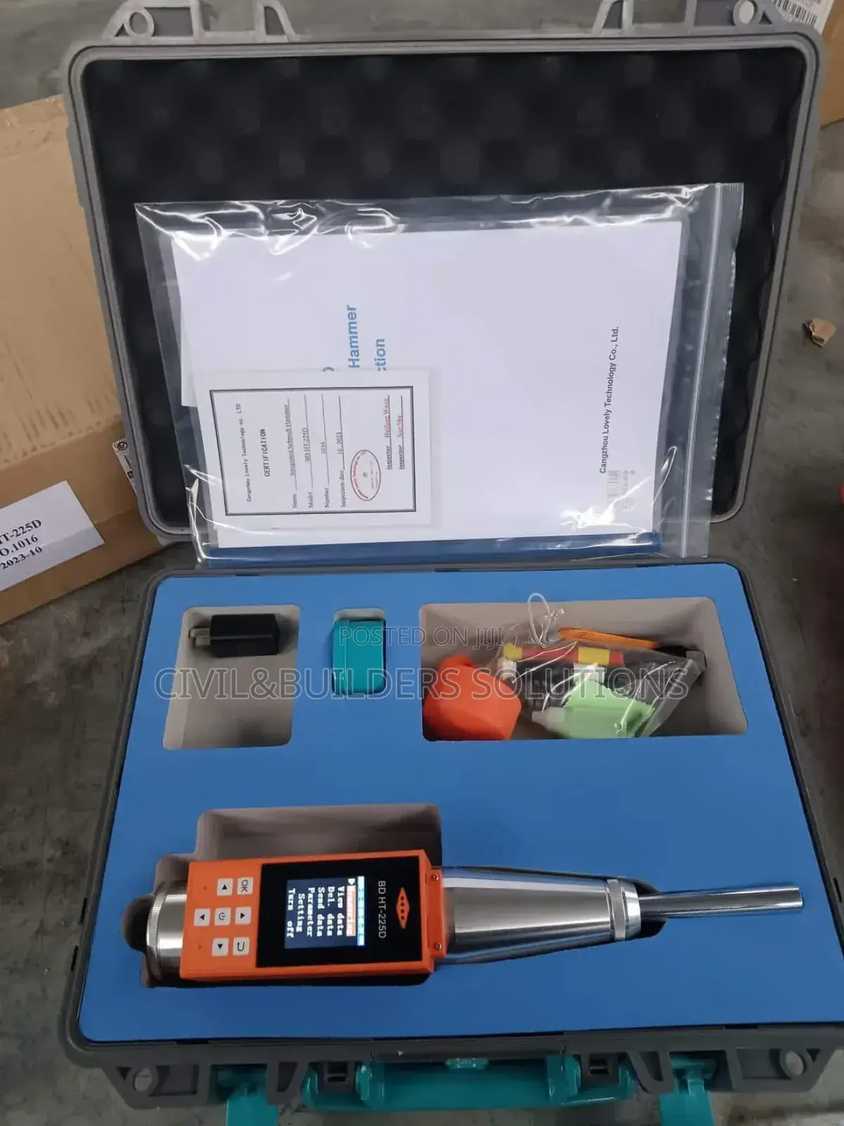 Digital Rebound Concrete Hammer