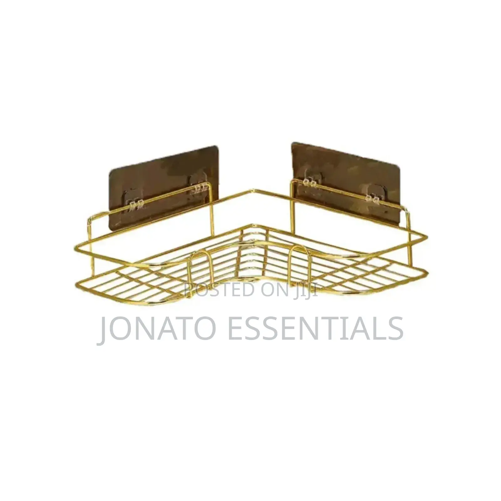 Gold Corner Bathroom Shelf, Organizer and Rack