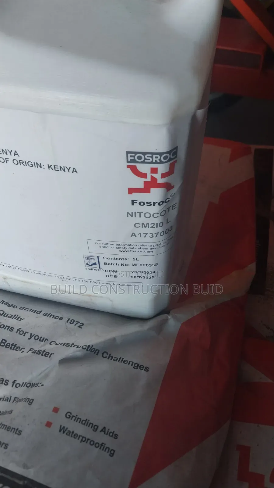 Nitocote Cm210 for Waterproofing in Kenya.