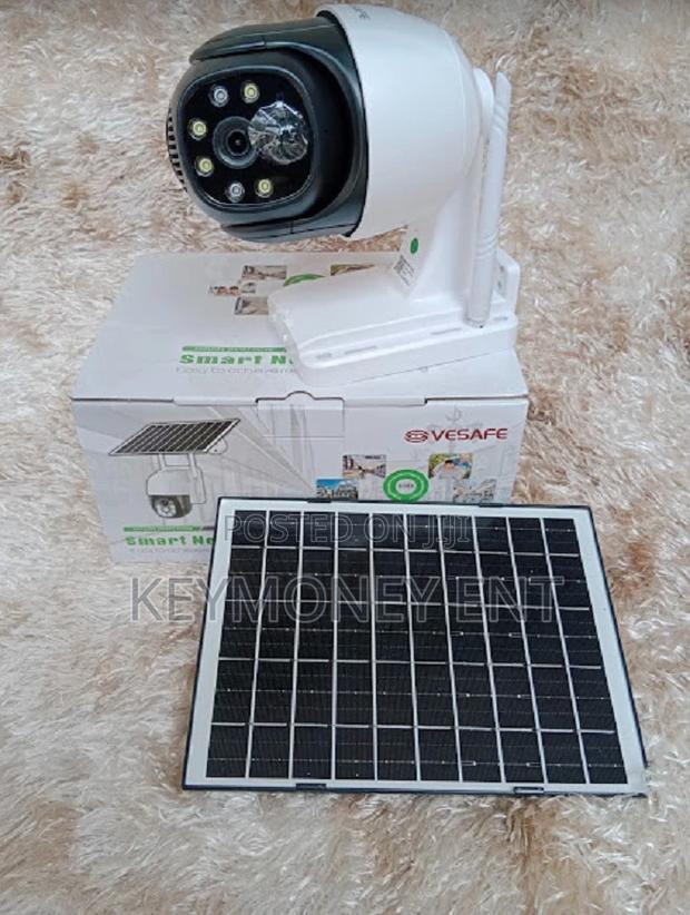V380 4G Simcard Solar PTZ Outdoor Camera With Colored Night