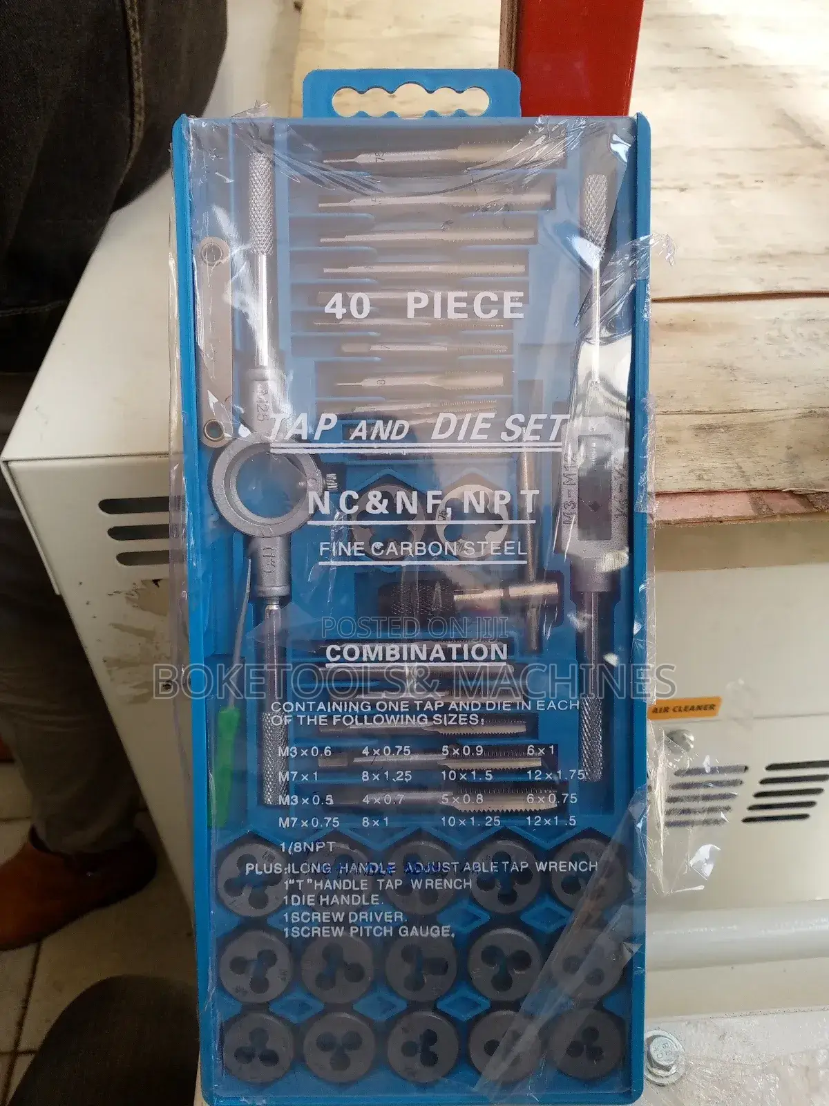 Tap and Die 40 Pieces Set