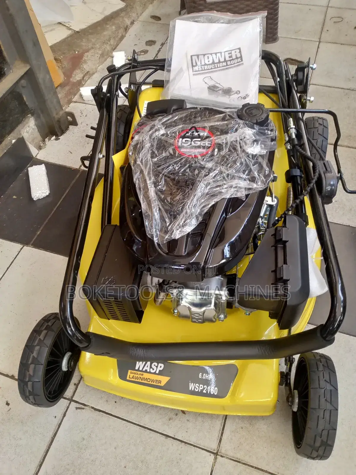 Wasp Lawnmower 21" Self Propelled 196CC