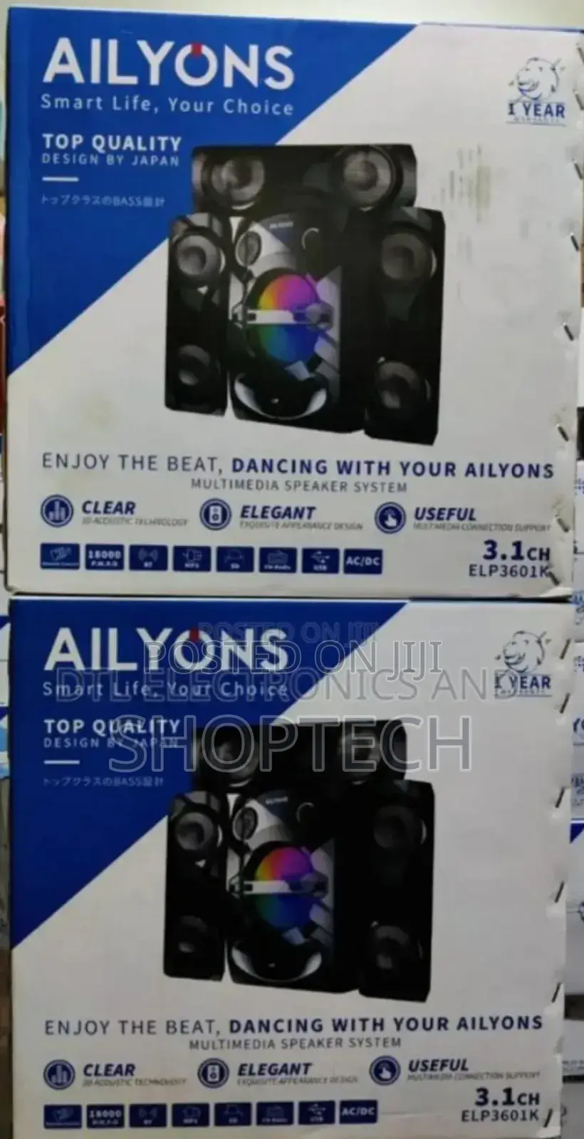 Woofer Sub Woofer Ailyons 3.1