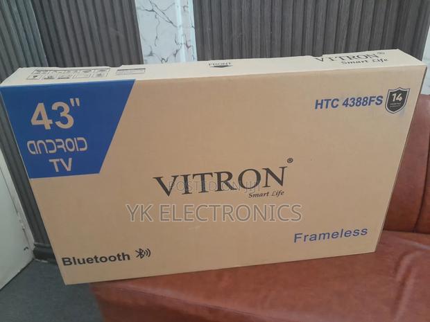 Vitron 43 Smart Tv Htc4388fs Android Tv Frameless Full Hd - thumbnail 2