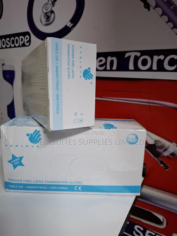 Powder Free Latex Examinations Gloves. - thumbnail 2