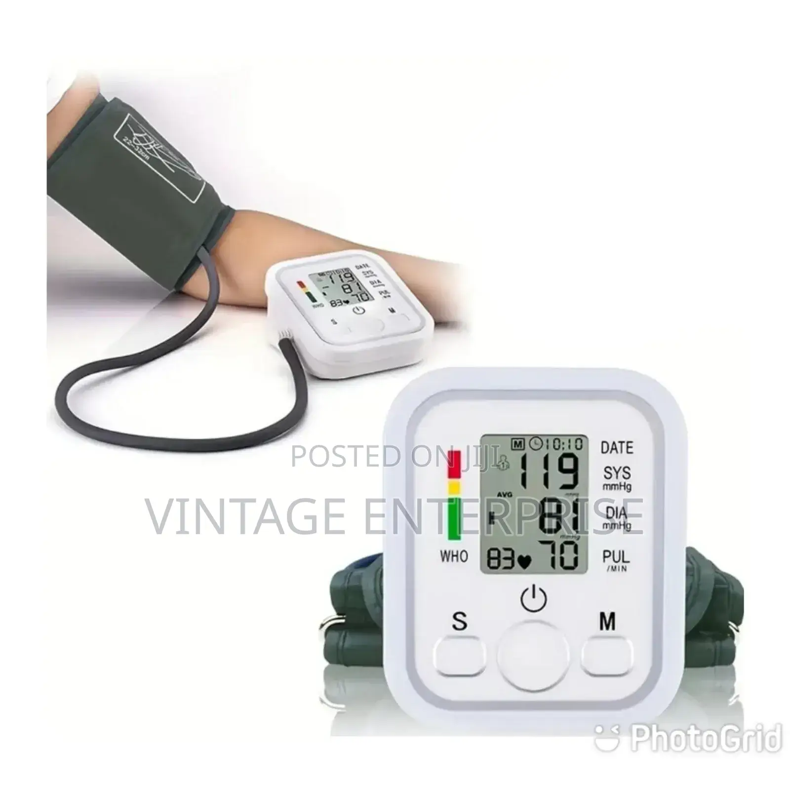 Automatic Digital Arm Blood Pressure Monitor