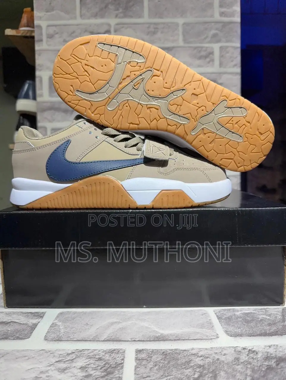 Travis Scott X Jumpman Jack ‘Taupe Haze’
