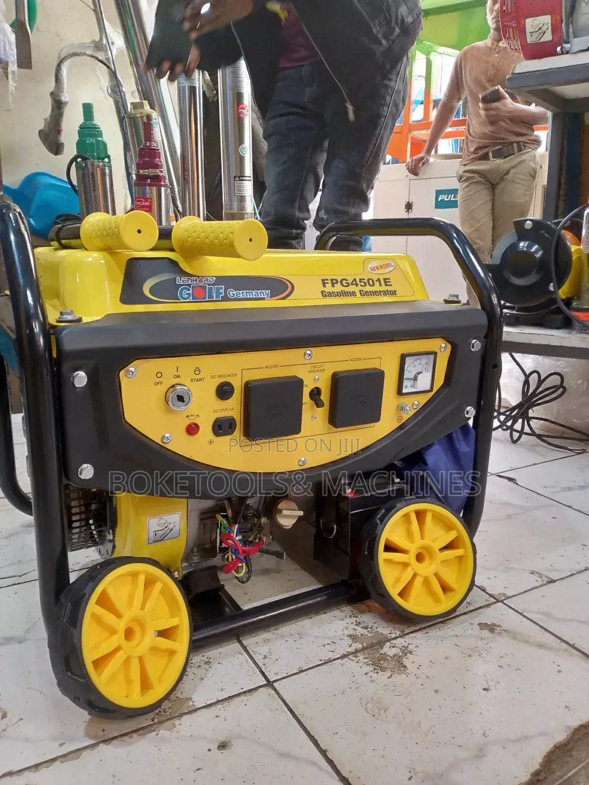 Lenhard Golf Germany 4.5KW Gasolina Generator