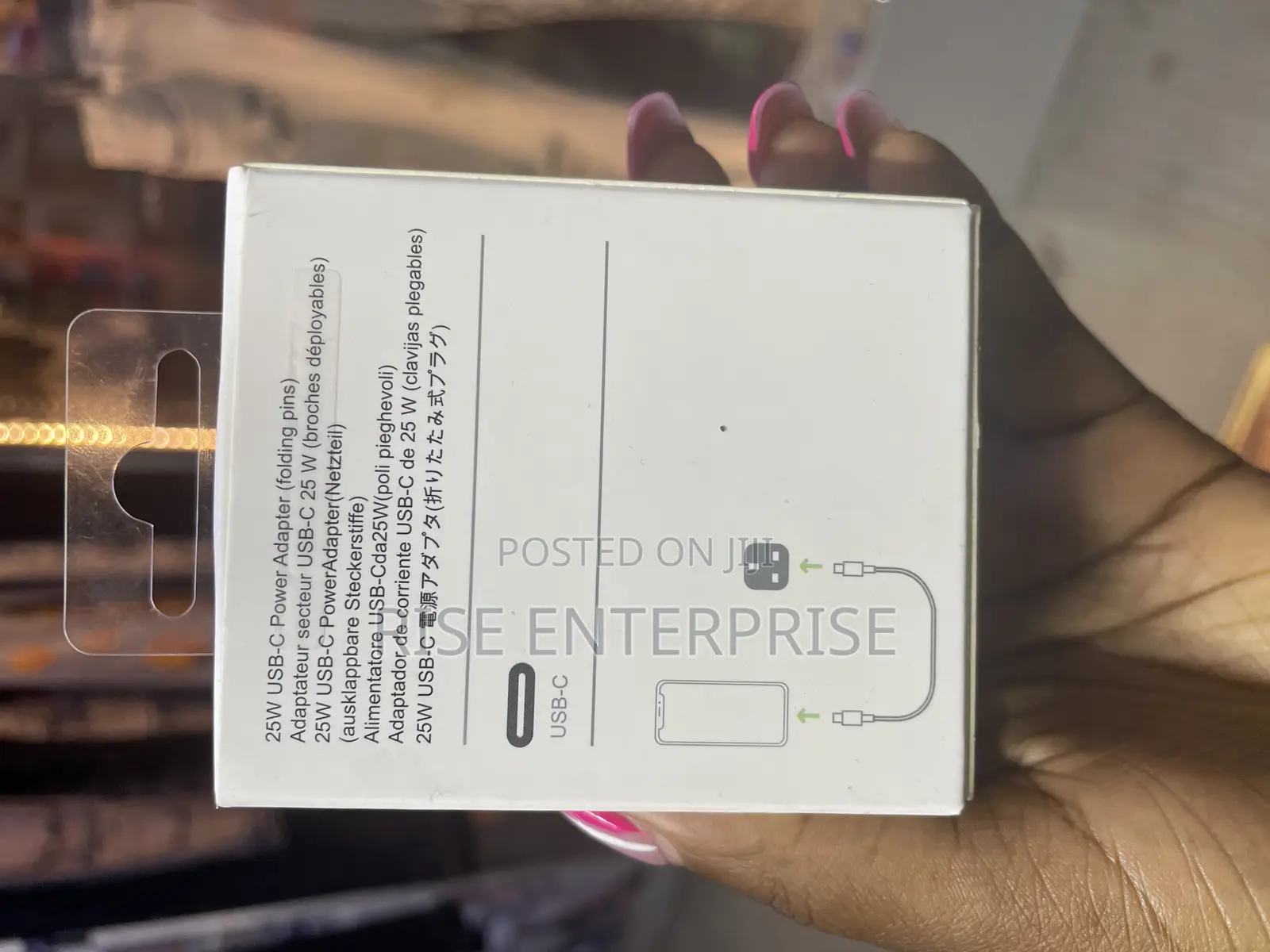 25w iPhone Power Adapter Usb -C