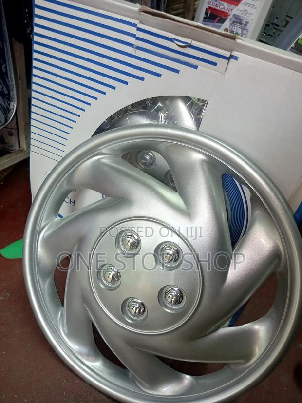 15" Silver Decoration Wheel Caps 4pcs Set