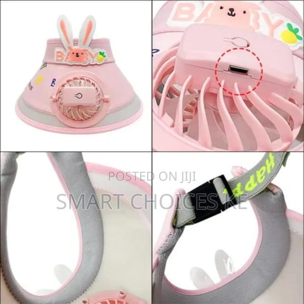 Kids Summer Hat
 Comes With a Fan
