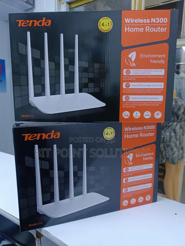 Tenda F6 Router // Tenda F6 300mbps Router - main view