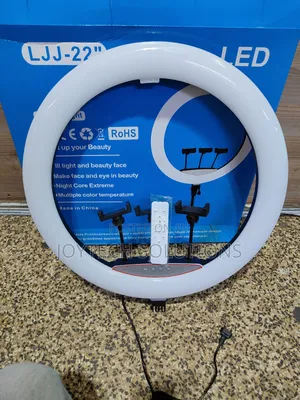D Jj 22'' Ring Light With Tripod Stand. 3 Modes