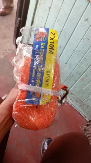 2"*10m Cargo Ratchet Tie Down Orange Straps