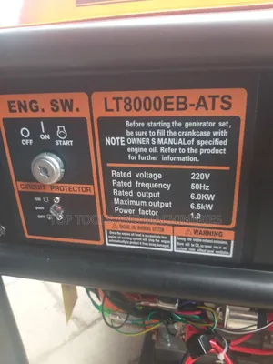 Pacwell Industrial 8kva Petrol Generator With Inbuilt ATS