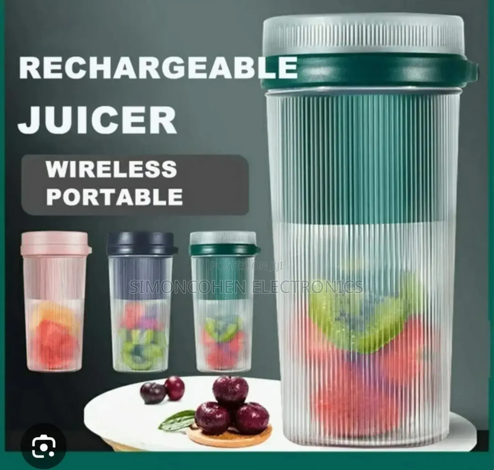 Jubeka 400ml Rechargeable Portable Blender
