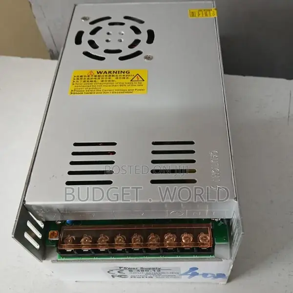 Silver - 12V 40 Amps Power Supply Unit for CCTV
