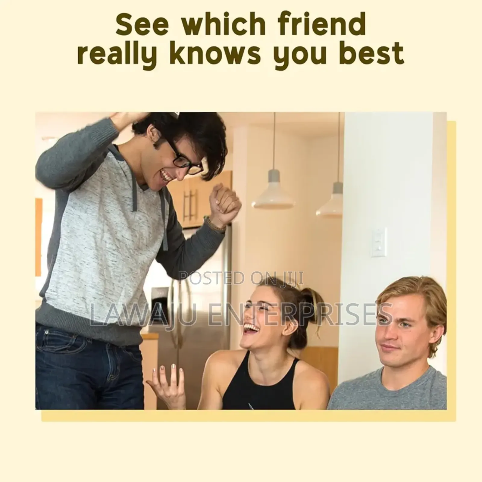 Do You Really Know Your Friends Card Game